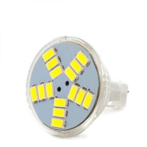 Bombilla LED Gu4 2,5W 168Lm 3000ºK MR11 40.000H