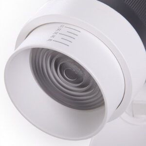 Foco de Carril LED 30W 2527Lm CRI90 2700ºK Kayla Trifásico Apertura Variable 50.000H