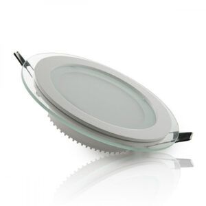 Foco Downlight LED 12W 1200Lm 2700ºK Circular Cristal Ø160Mm 40.000H