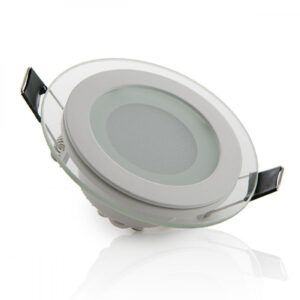 Foco Downlight LED 6W 600Lm 2700ºK Circular Cristal Ø95Mm 40.000H