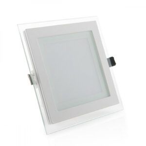 Foco Downlight LED 12W 1200Lm 4200ºK Cuadrado Cristal 40.000H