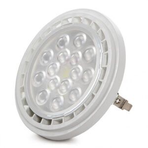 Bombilla LED AR111 12W 1123Lm 2700ºK G53 40.000H