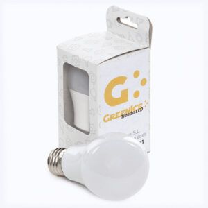 Bombilla LED E27 5W 421Lm 2700ºK Estuche Personalizado Esférica 40.000H