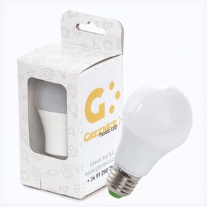 Bombilla LED E27 7W 589Lm 2700ºK Estuche Personalizado Esférica 40.000H