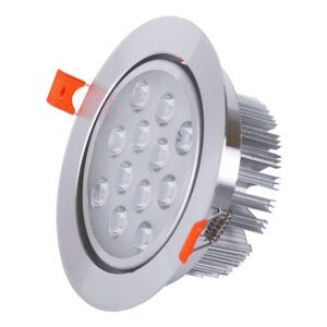Foco Downlight LED 12W 1123Lm 2700ºK Circular 40.000H