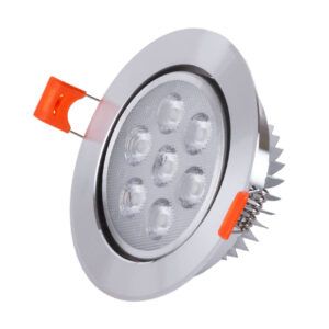 Foco Downlight LED 7W 655Lm 2700ºK Circular 40.000H