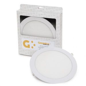 Placa LED 18W 1409Lm 4200ºK Circular Estuche Personalizado 40.000H