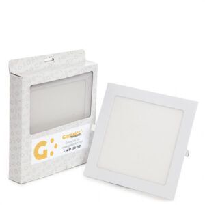 Placa LED 18W 1264Lm 2700ºK Cuadrada Estuche Personalizado 40.000H