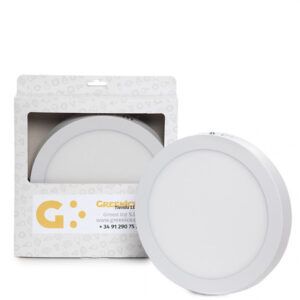 Plafón LED 18W 1113Lm 2700ºK Circular Estuche Personalizado 40.000H