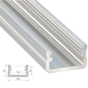 Perfíl Aluminio Tipo A 2,02M