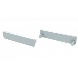Tapón Final Perfíl Tipo SOLIS - Aluminio - Plata