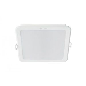 Downlight LED PHILIPS MESON Empotrable Cuadrado Blanco 13W 1300Lm