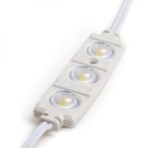 Módulo 1.3W 130Lm 6000ºK 3 LEDs PRO 5630 Inyectado IP67 Óptica 50.000H