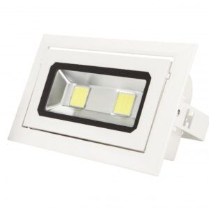 Foco Downlight LED 40W 3.600Lm 6000ºK Rectangular Basculante 40.000H