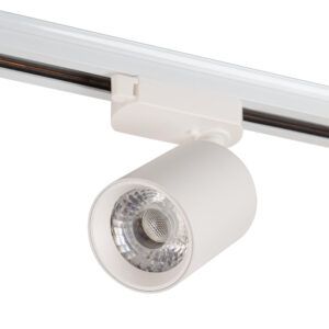 Foco de Carril Monofásico 10W COB Regulable Flicker Free Blanco 2700ºK
