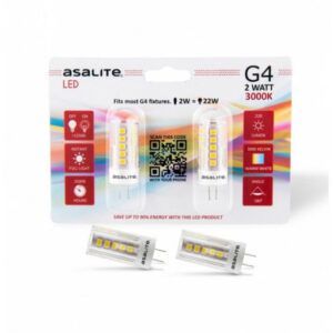 Bombilla LED Asalite G4 2W 220Lm 4000K IP20