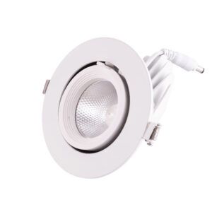 Foco Downlight LED 15W 2550Lm 2700ºK Circular Orientable 40.000H