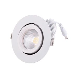 Foco Downlight LED 20W 3000Lm 2700ºK Circular Orientable 40.000H
