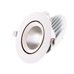 Foco Downlight LED 24W 3600Lm 4000ºK Circular Orientable 40.000H