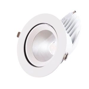 Foco Downlight LED 35W 5250Lm 2700ºK Circular Orientable 40.000H