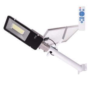 Farola LED Solar-Control Remoto- Dimable- Panel: 6V 200W Batería: 3,2V 20000MaH