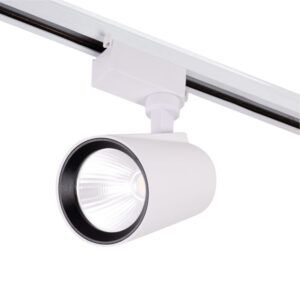 Foco de Carril LED 22W 1853Lm CRI85 2700ºK Monofásico 40.000H