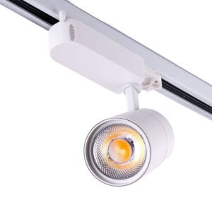 Foco de Carril LED 30W 2527Lm CRI90 2700ºK Trifásico 40.000H