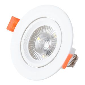 Foco Downlight Circular LED 7W 562Lm 2700ºK 38º 40.000H