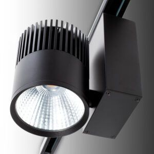Foco de Carril LED 40W 3384Lm CRI90 2700ºK Trifásico UGR17 50.000H
