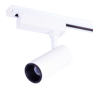 Foco de Carril LED 20W 2000Lm CRI85 4200ºK Lumiastra Monofásico 40.000H