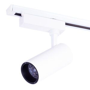 Foco de Carril LED 30W 2820Lm CRI85 2700ºK Lumiastra Monofásico 40.000H