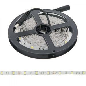 Tira de 150 LEDs 36W 1974Lm CRI85 2700ºK SMD5050 12VDC x5M 40.000H Blanco Cálido