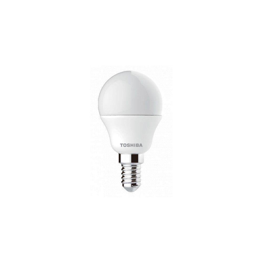 Bombilla LED TOSHIBA E14 G45 4.7W 470Lm Blanco Cálido