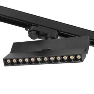 Luminaria Lineal de Carril LED Trifásico Epistar 5054 12W 1200Lm CCT (Tonalidad Luz Regulable) TRIAC