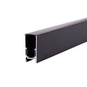 Carril Magnético superficie 26.6mm Negro 1M