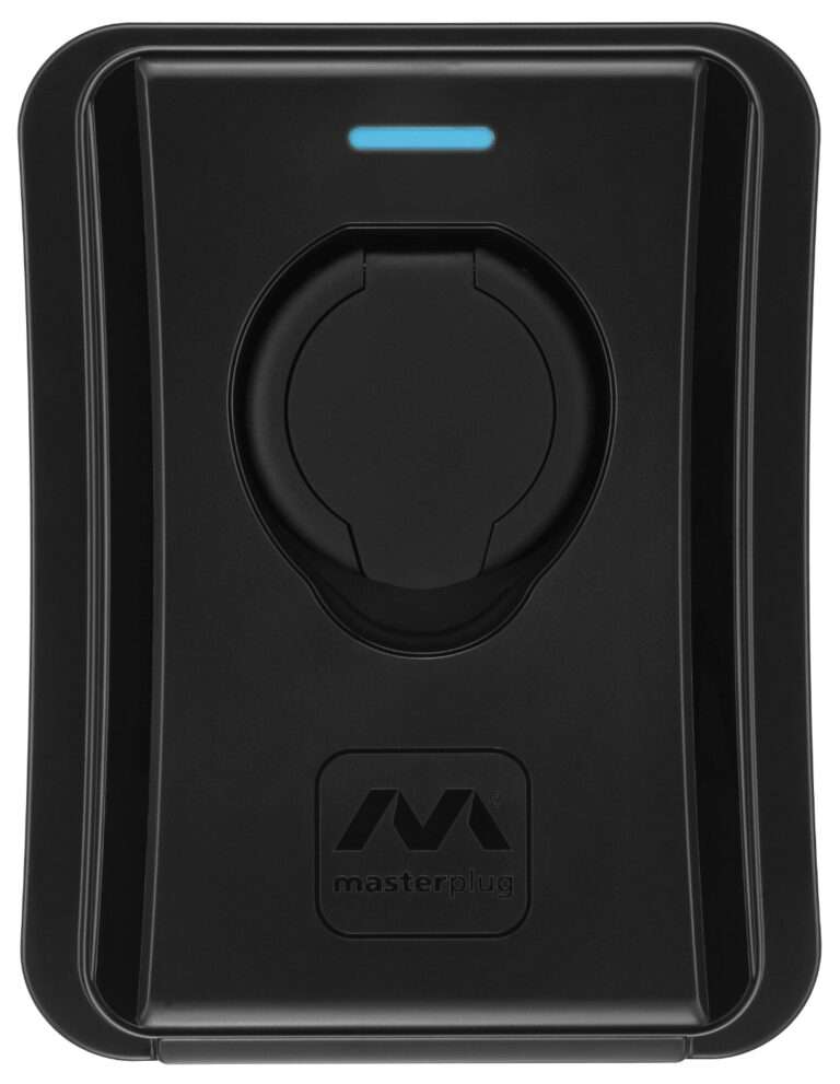Cargador de coche eléctrico Masterplug Básico 7,4 kW con RFID, toma Tipo 2 (EVCM3BS7BR)
