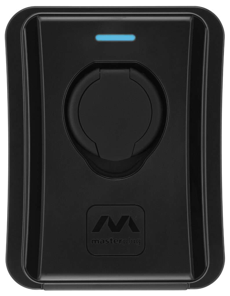 Cargador de coche eléctrico Masterplug Básico 7,4 kW con RFID, toma Tipo 2 (EVCM3BS7BR)
