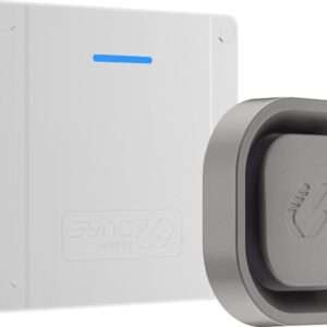 Cargador de coche eléctrico Sync Energy LINK 7,4 kW empotrable o de superficie, caja de control de policarbonato (EVL7PS)
