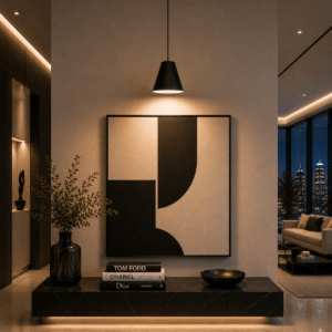 Lámpara Colgante Estilo Nórdico "Sinker S" Hay Negro LED 10,5W 810Lm Blanco Cálido