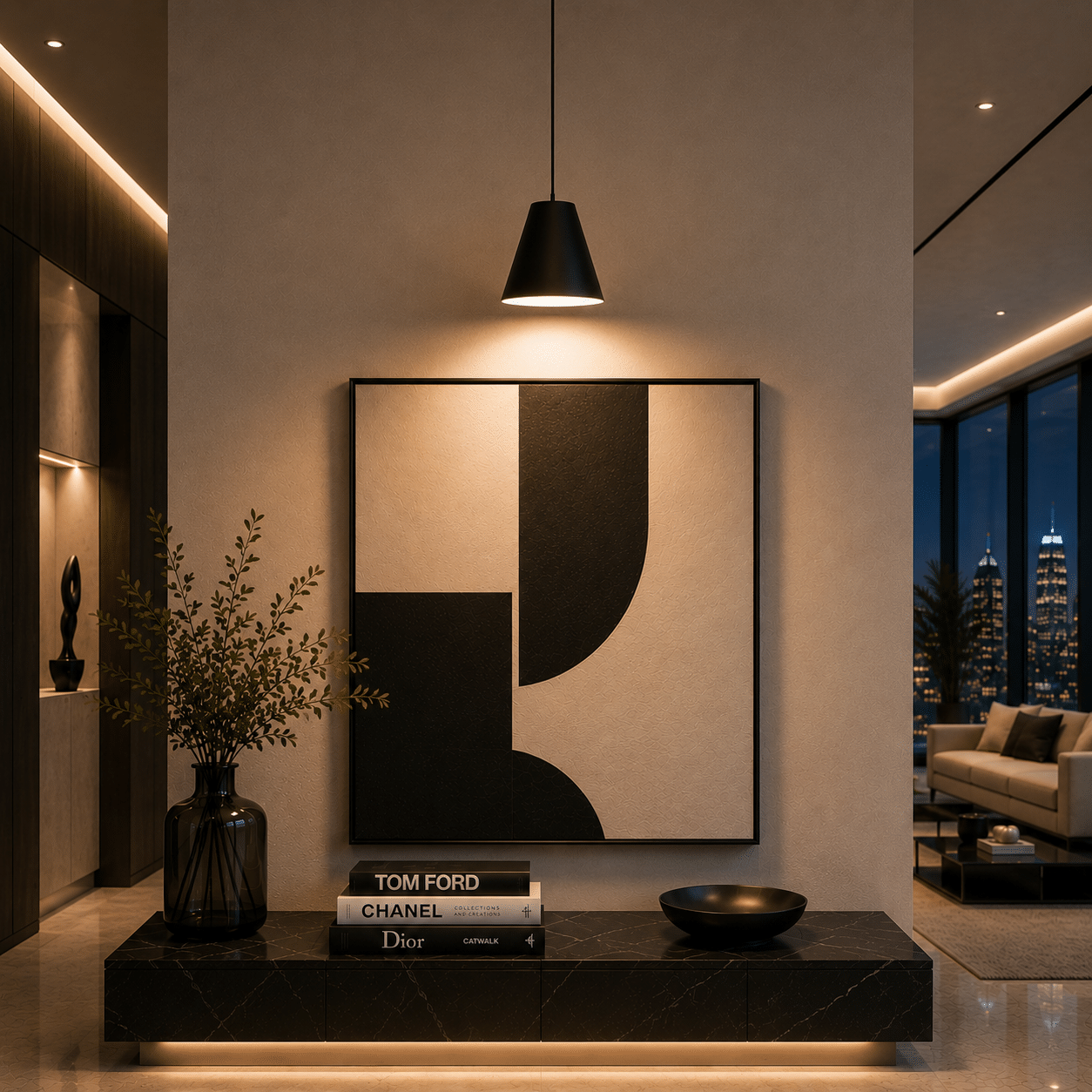 Lámpara Colgante Estilo Nórdico "Sinker S" Hay Negro LED 10,5W 810Lm Blanco Cálido
