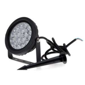 Foco LED Jardines 15W 1500Lm RGB-CCT Smart 15º IP66 con Pincho