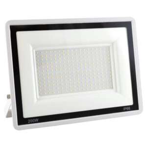 Proyector LED 200W 16.000Lm 6000ºK IP66 Regulable 60,000H Acabado Blanco