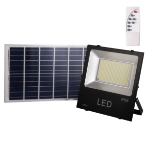 Proyector LED 200W 20.000Lm 6000ºK Solar Sensor 200W + Control Remoto Panel 6V/30W 40.000H