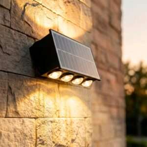 Aplique LED Solar Panel 3.0W Batería 3,7V IP65