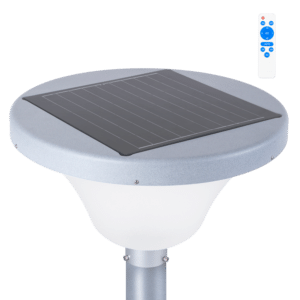 Farola LED Solar Circular para Jardines 45W