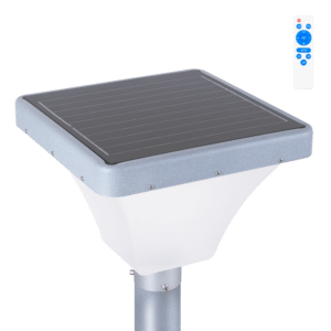 Farola LED Solar Rectangular para Jardines 45W