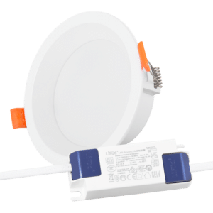 Downlight LED 12W 140Lm/W Driver LIFUD Flicker Free 6000ºK
