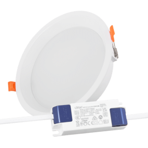 Downlight LED 20W 140Lm/W Driver LIFUD Flicker Free 2700ºK