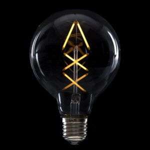Bombilla LED E27 4W 288Lm 2000ºK Filamento G95 40.000H