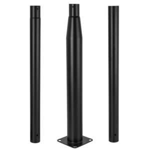 Columna Farola 3M Desmontable Negro